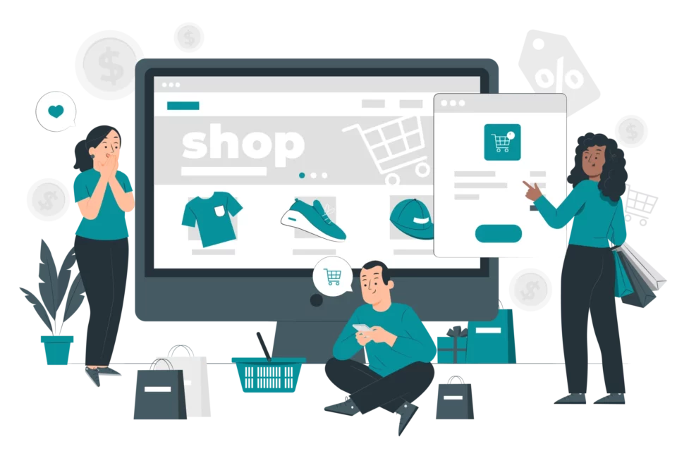 Online store design