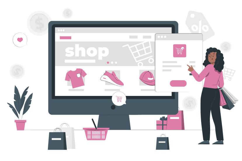 Online store design